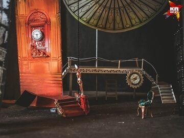Фрагмент макета сценографии к балету "Титаник". Фото: Сергей ЧИГИР wx1083
