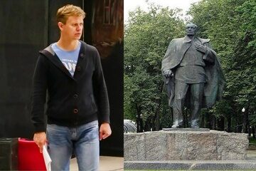 Янка Купала у Олега Ходоско будет далек от образа с постамента - это живой человек с его страстями и переживаниями. Фото: Евгения СПРУТЬ, архив "КП" inx960x640